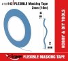 MIRAGE 100142 FLEXIBLE MASKING TAPE 2mm (18m) (taśma maskująca) 